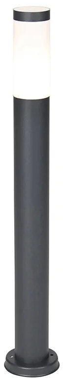 Candeeiro de poste exterior inteligente antracite 80 cm com Wi-Fi P45 - Rox