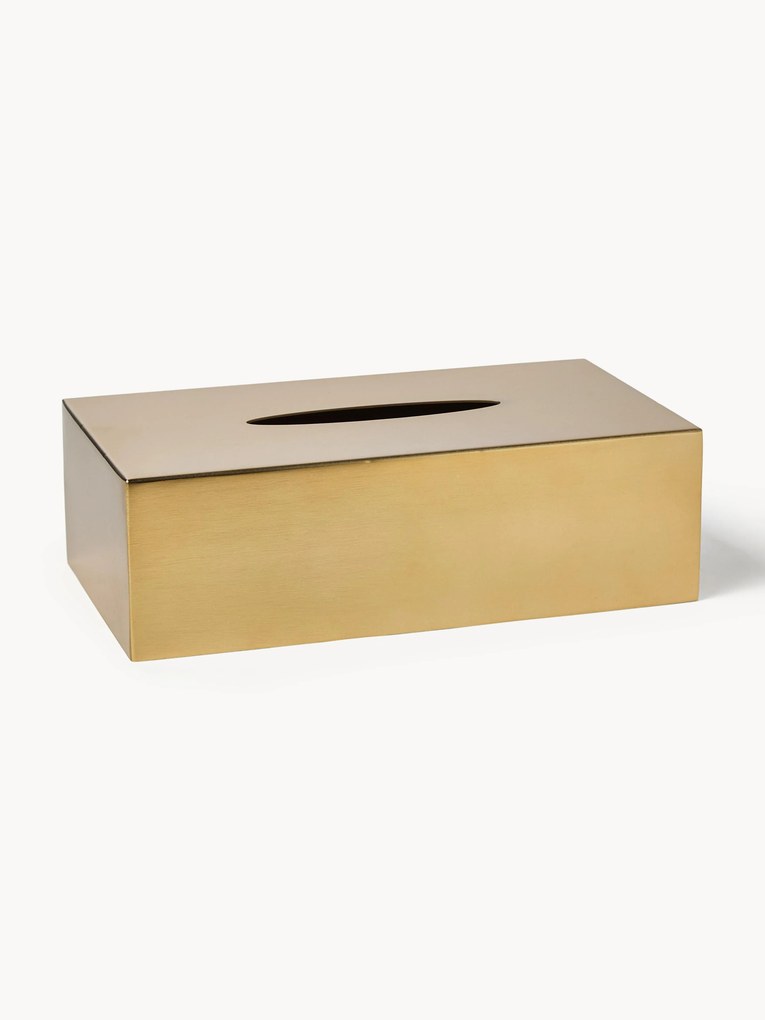 Caixa para lenços de papel em metal Halston