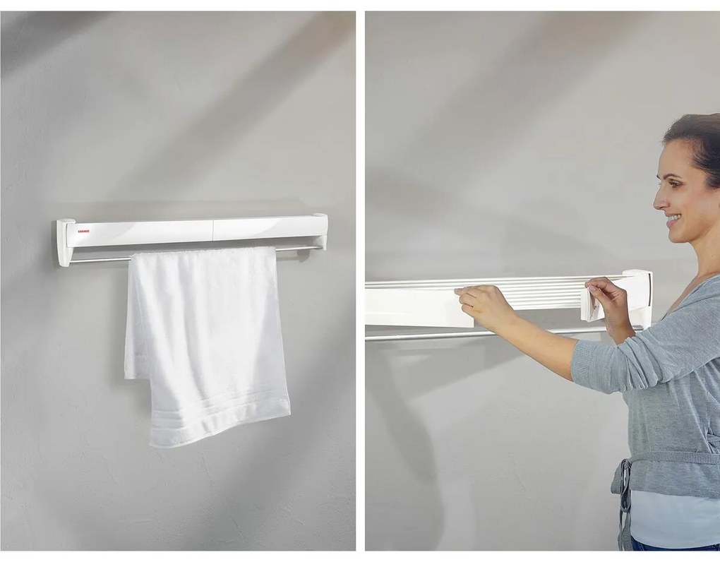 Estendal Leifheit Branco Metal 72 x 37 cm