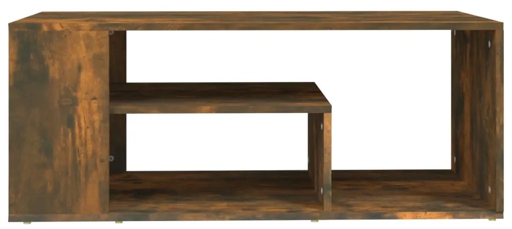 Mesa de centro 100x50x40 cm madeira processada carvalho fumado