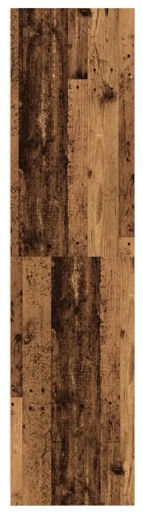 Roupeiro 100x50x200 cm derivados de madeira madeira velha