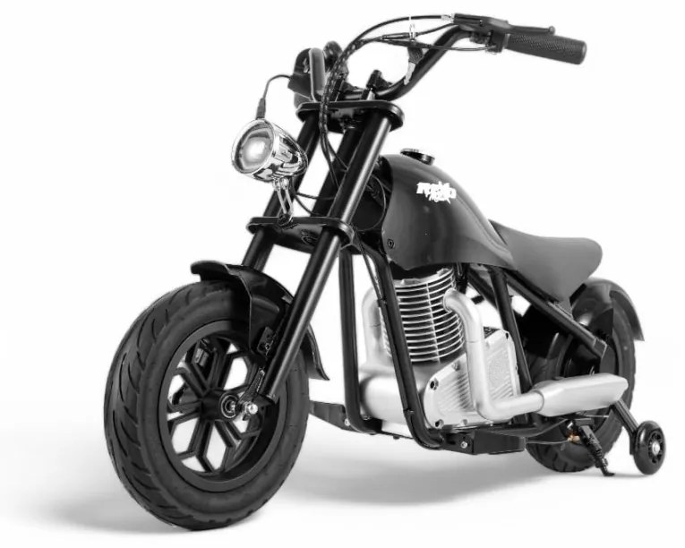 Mini Harley elétrica para crianças 200W REXO 36V Preta