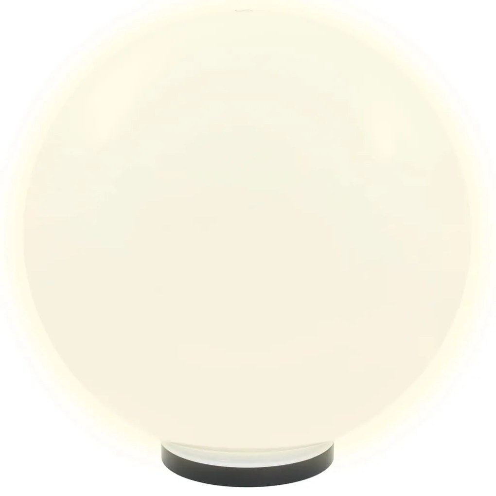 Candeeiros esféricos LED 2 pcs 50 cm PMMA