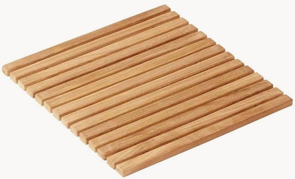 Tapete de banho em madeira de teca Anna