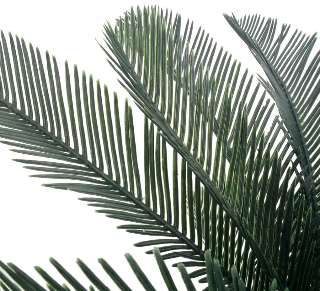 Palmeira cica artificial com vaso 125 cm verde