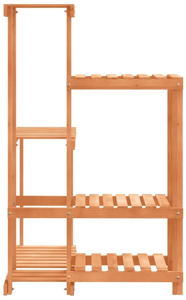 Suporte de plantas 62,5x61,5x101,5 cm madeira de abeto maciça