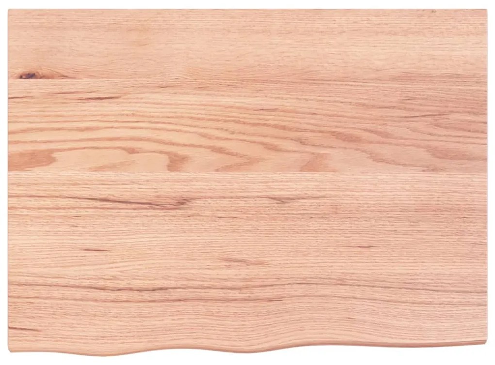 Prateleira de parede 80x60x(2-4) cm carvalho tratado castanho