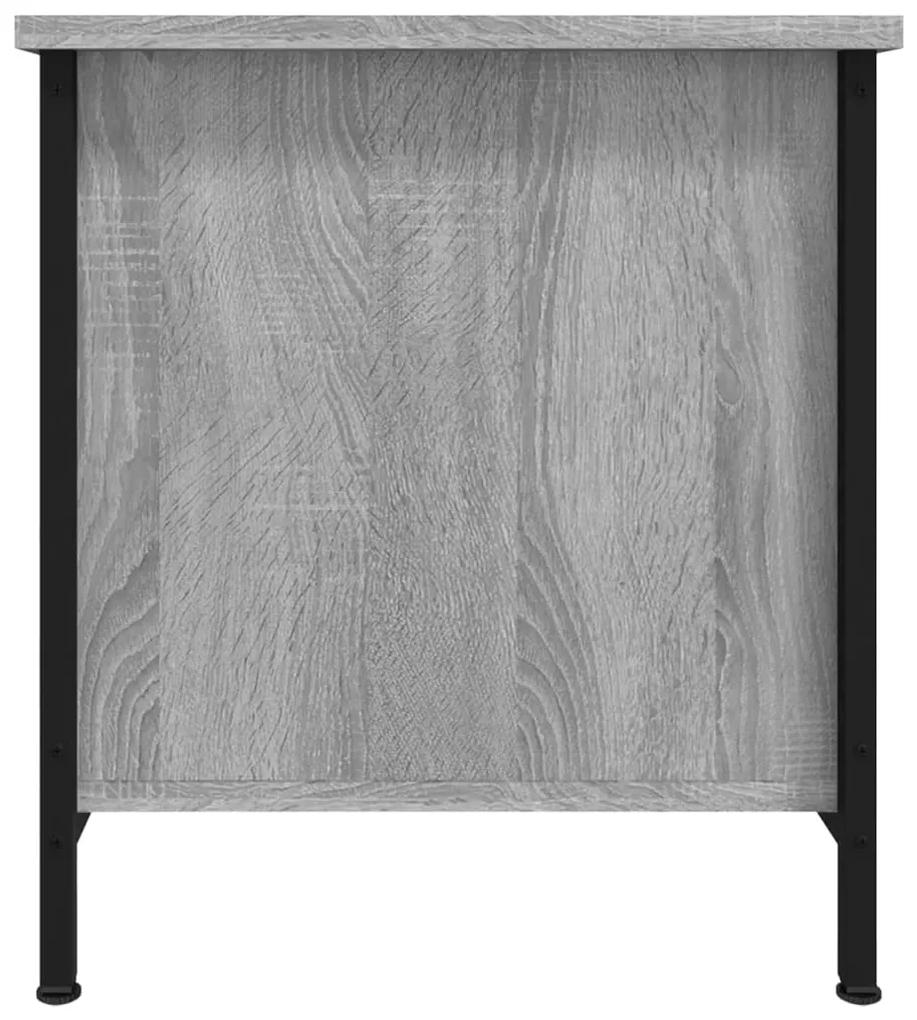 Móvel de TV 100x40x45 cm derivados de madeira cinzento sonoma