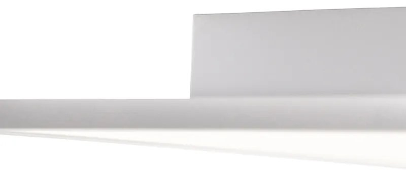 Candeeiro de teto branco com LED e dimmer com controlo remoto - Liv