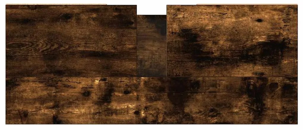 Armário casa de banho 80x33x60 cm deriv.madeira carvalho fumado