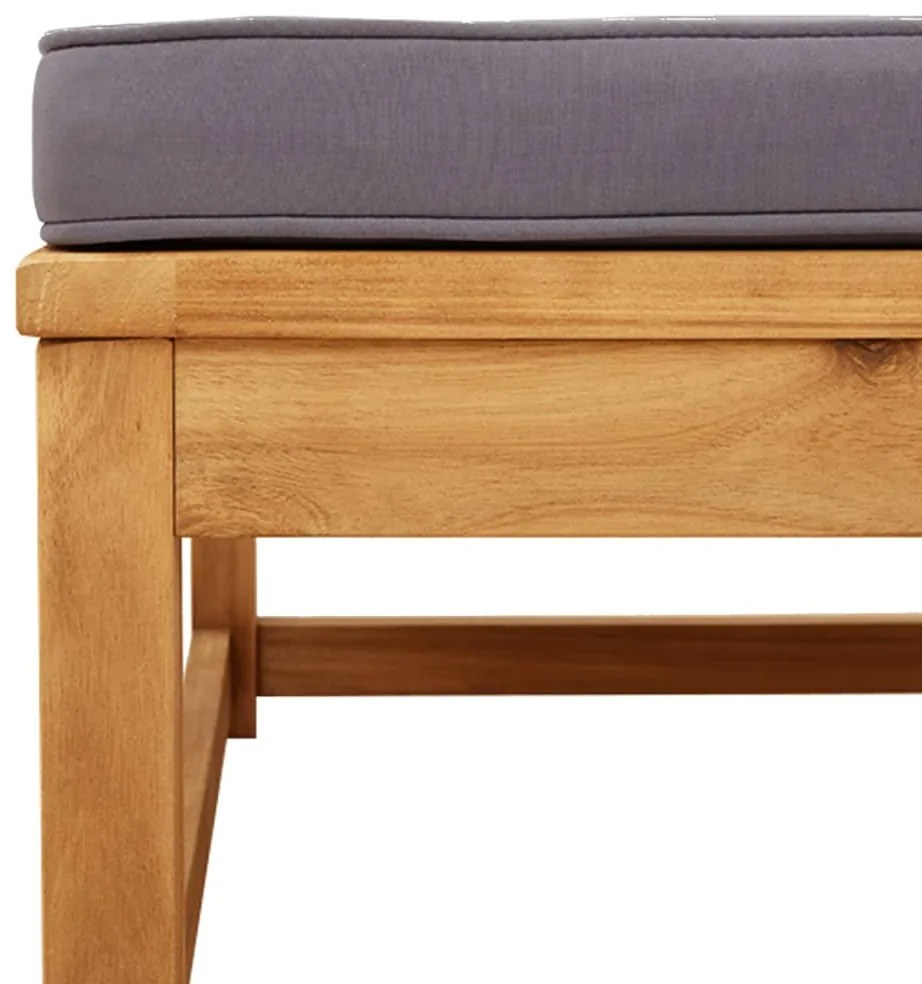 8 pcs conjunto lounge jardim c/almofadões madeira maciça acácia