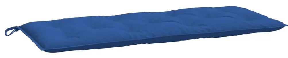 Almofadões banco jardim 2 pcs 120x50x7cm tecido oxford azul