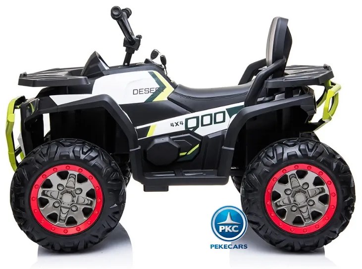 Moto 4 para crianças Quad Eléctrico Desert 12V 2.4G Branco