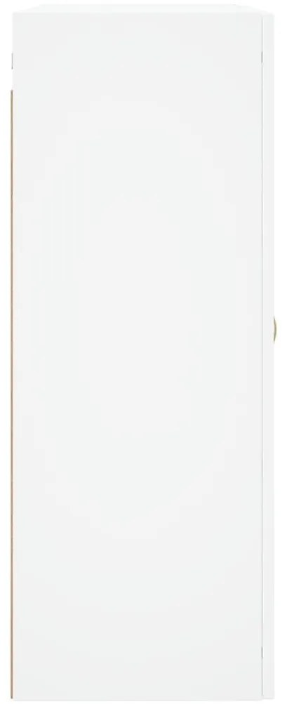 Móveis de parede 2 pcs derivados de madeira branco