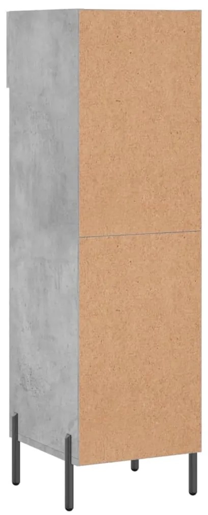 Sapateira 30x35x105 cm derivados de madeira cinzento cimento