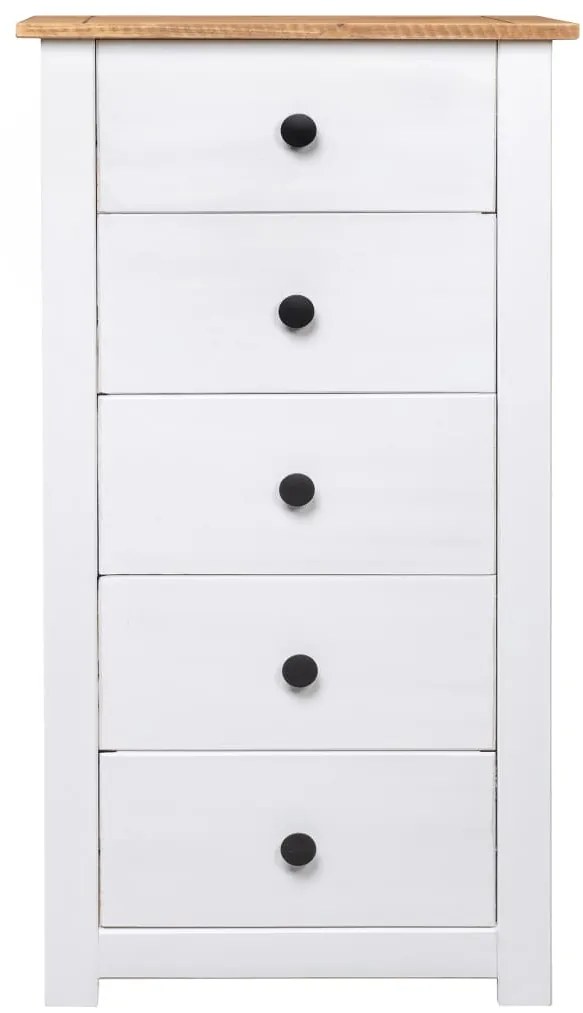 Aparador 46x40x89 cm pinho Panama branco