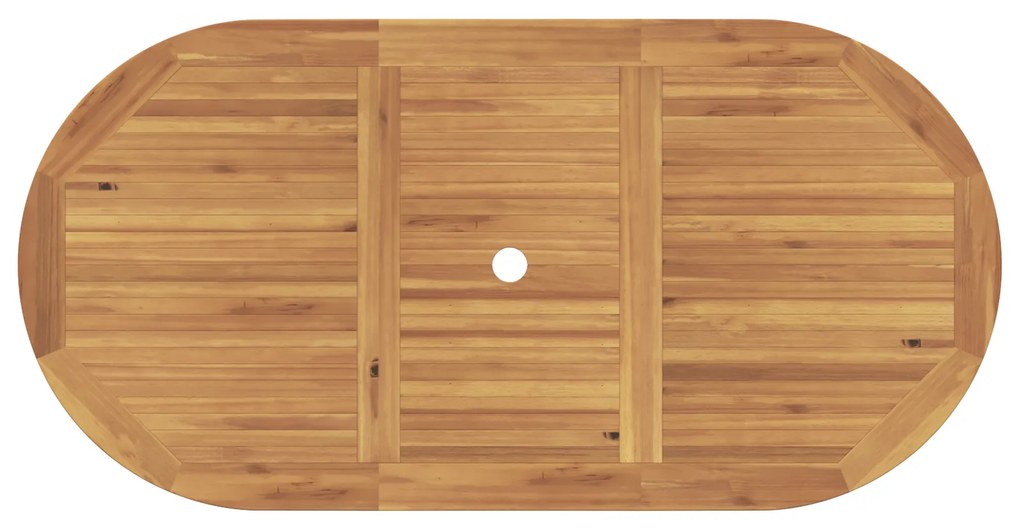 Conjunto de Jantar para Jardim vidaXL com 5 Peças Dobrável de Madeira