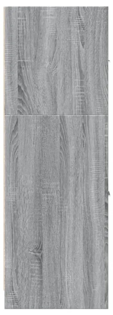 Armário boticário 40x41x118 cm deriv. madeira cinzento sonoma