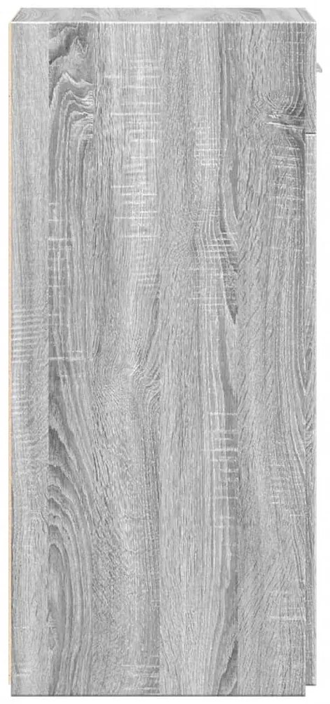 Aparador 40x42,5x93 cm derivados de madeira cinzento sonoma
