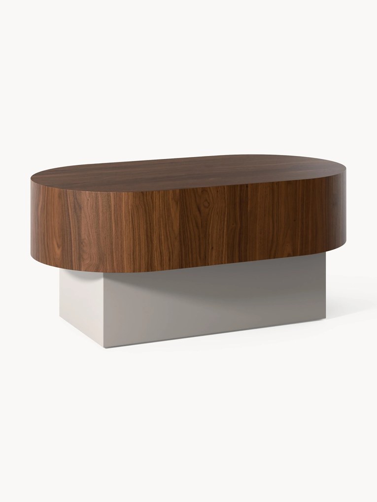 Mesa de apoio oval Rylan