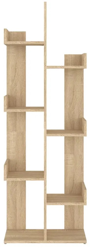 Estante 48x25,5x140 cm derivados de madeira carvalho sonoma