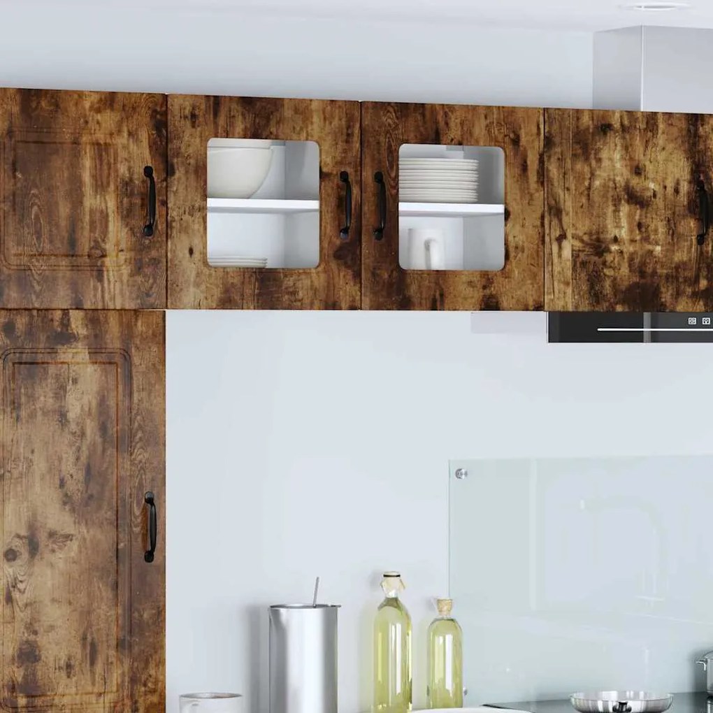 vidaXL Armário de Cozinha Carvalho Defumado 40 x 31 x 40 cm