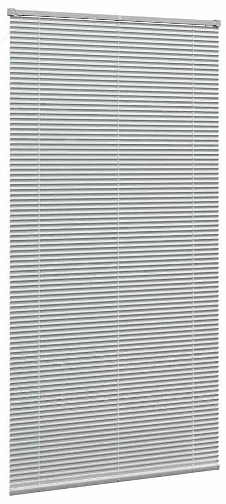 Persiana de Janela com cortinas Outros Manual Prata 80 x 130 cm Alumín