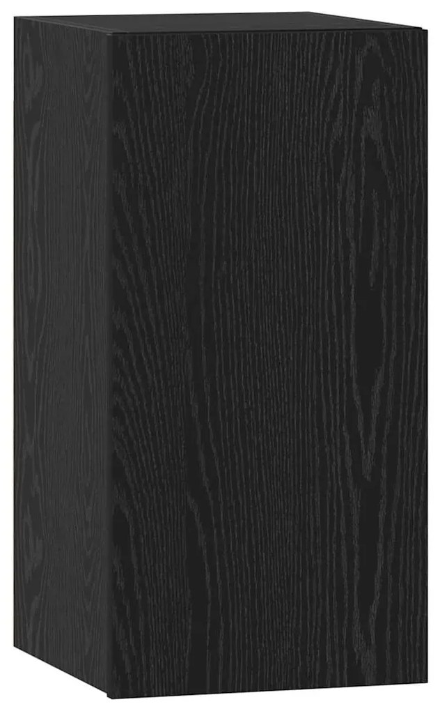 Conjunto de móvel de TV 7 pcs Carvalho Preto 60 x 30 x 30 cm