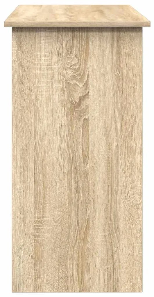 Secretária 80x40x75 cm contraplacado carvalho sonoma