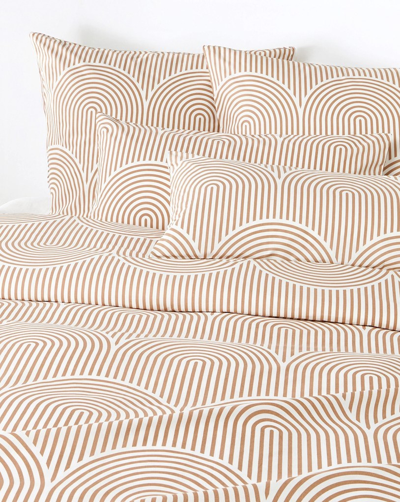 Capa de edredão em algodão Arcs