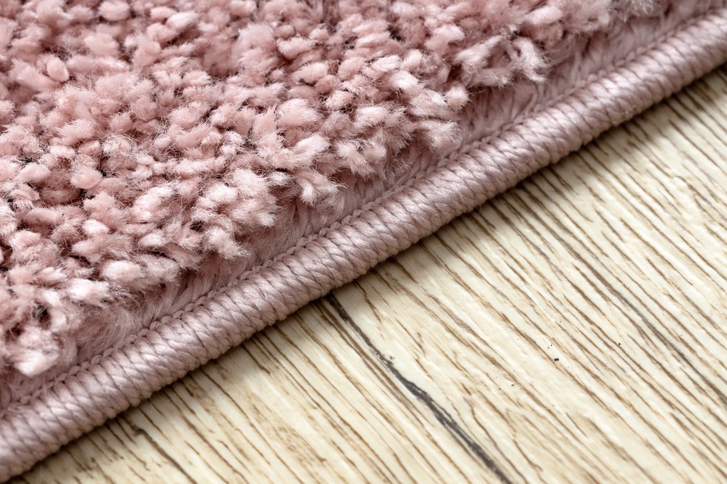 Tapete BERBER 9000 rosa Franjas berbere marroquino shaggy - PRODUTO DE SEGUNDA GRAU