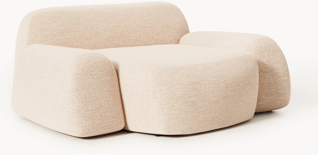 Poltrona XL em bouclé Wolke