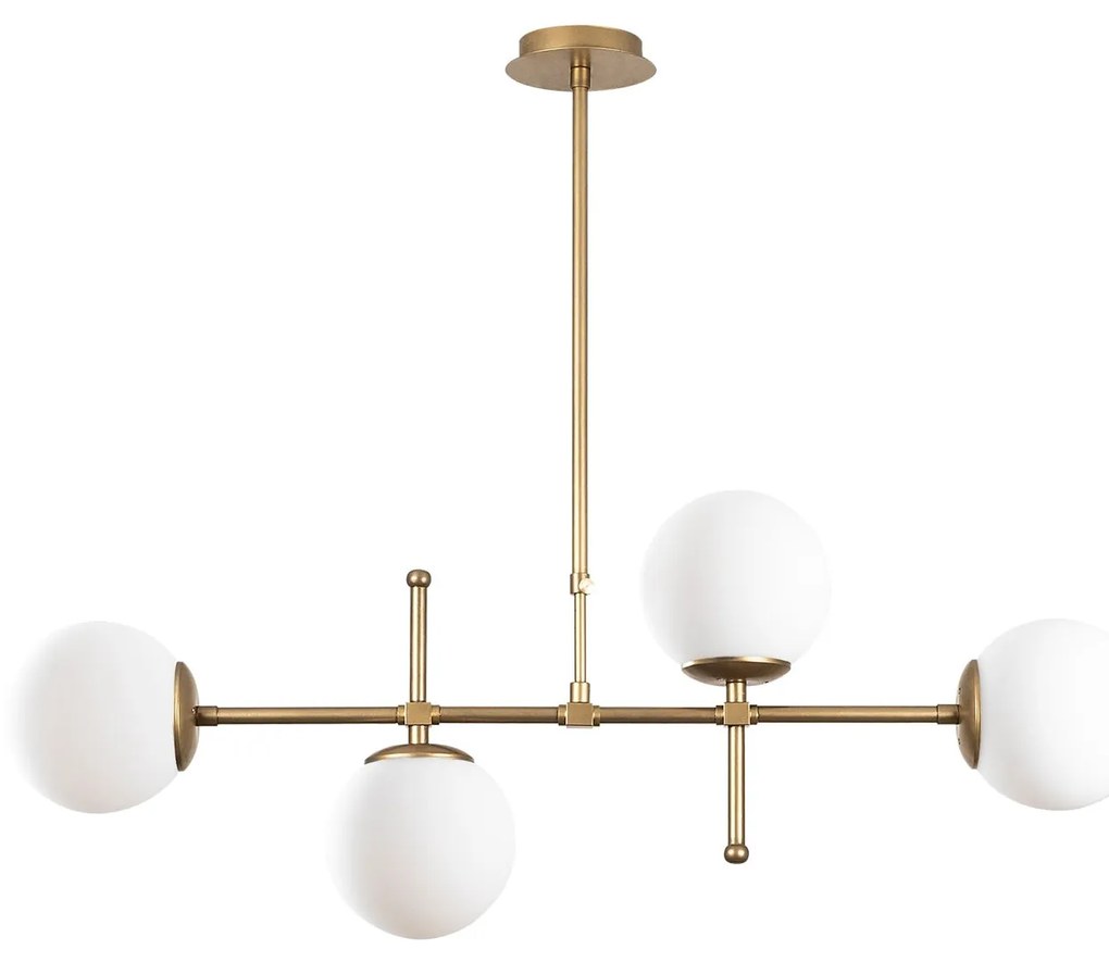 Chandelier Mudoni – Dourado – 108 x 15 cm