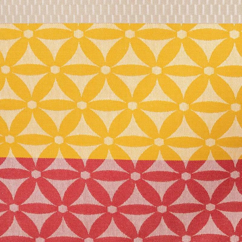 Toalhas de mesa anti nódoas 100% algodão - DESIRÉE da Fateba: Amarelo 1 Toalha de mesa 150x150 cm