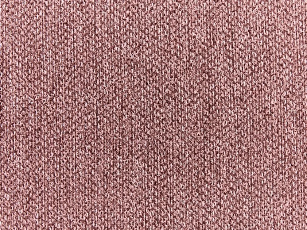 Sofá de canto 4 lugares em tecido castanho rosado à esquerda BREDA Beliani