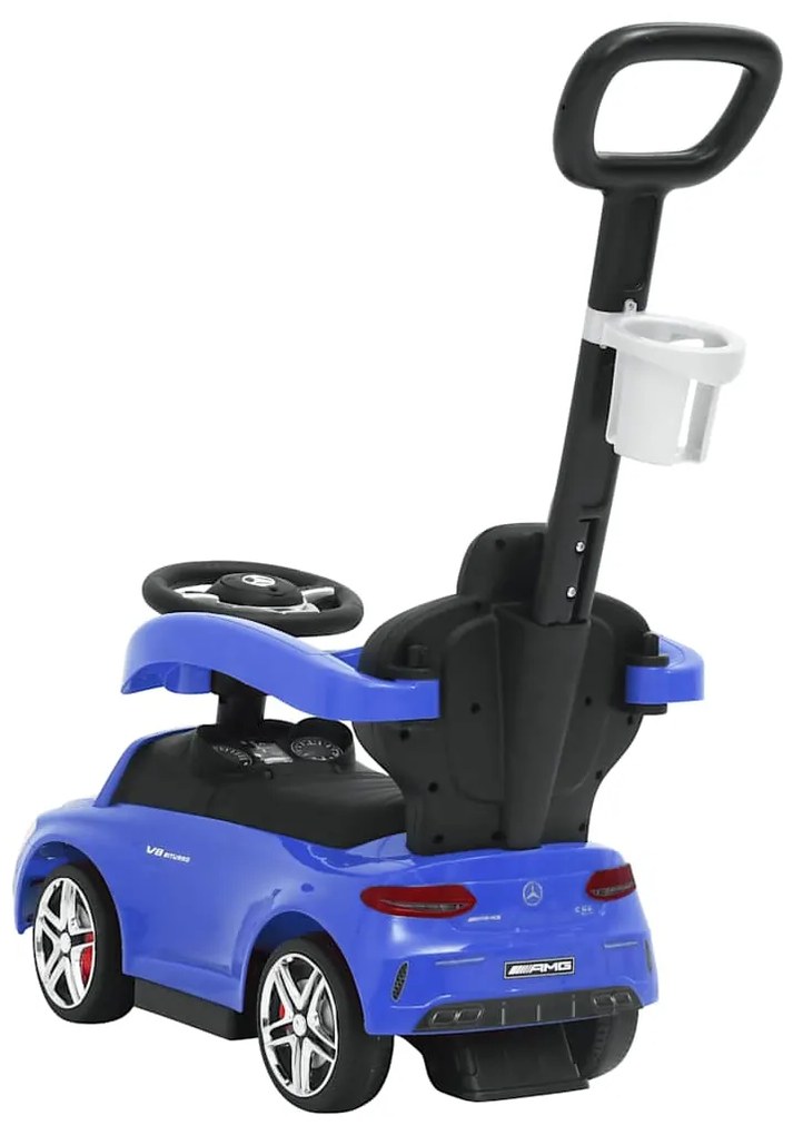 Carro infantil de empurrar Mercedes-Benz C63 azul