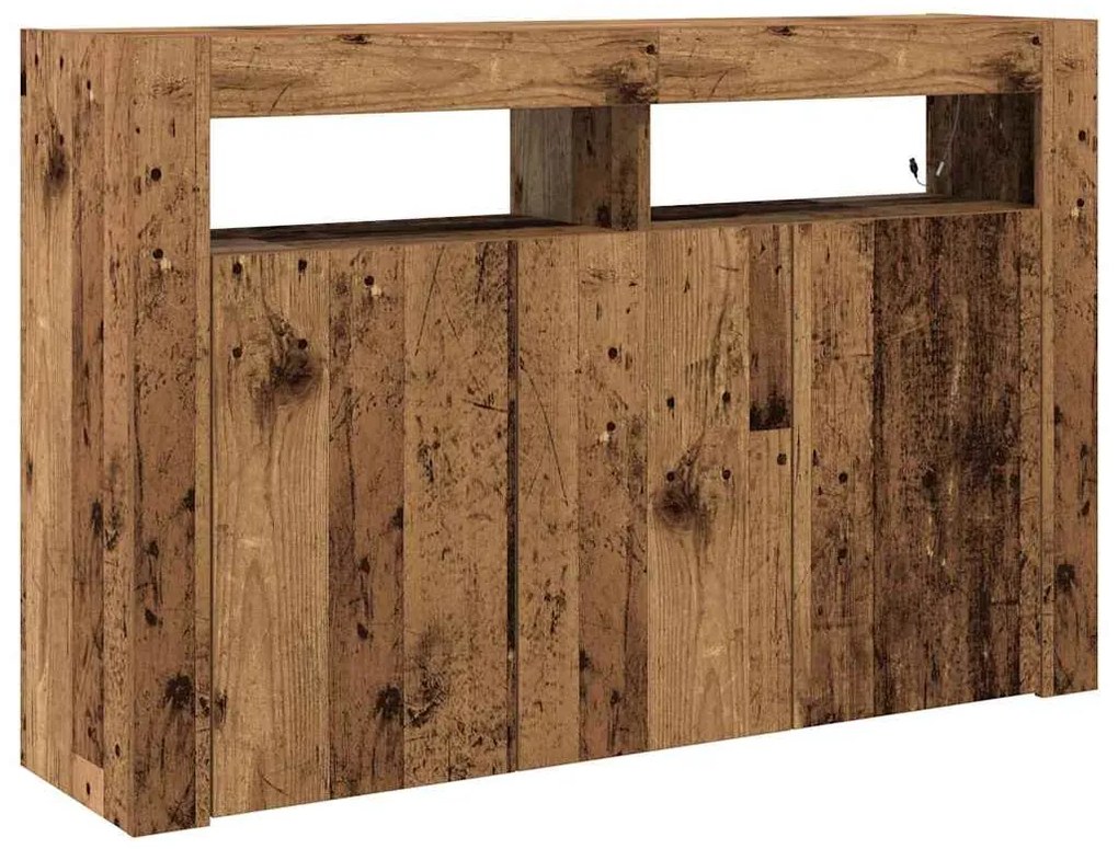 Buffet Madeira velha Madeira engenheirada 116 x 30 x 75 cm Buffet