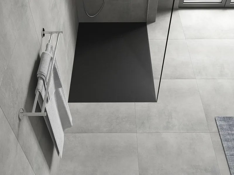 Mexen Hugo base de duche retangular SMC 100 x 80 cm, preto - 42708010