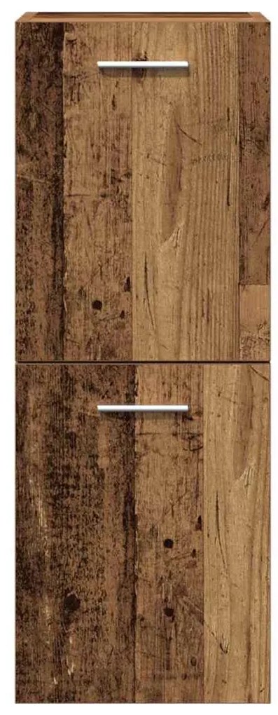 Conjunto de Móveis para Banheiro 4 Peças Madeira Velha Madeira