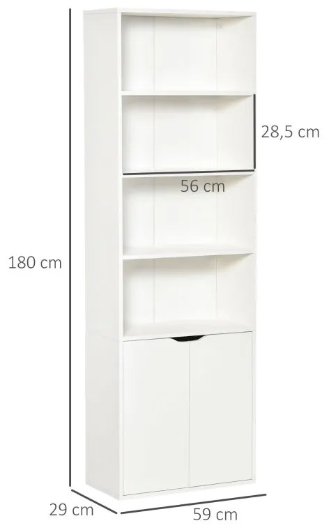 Estante Elle - Branco - Design Moderno