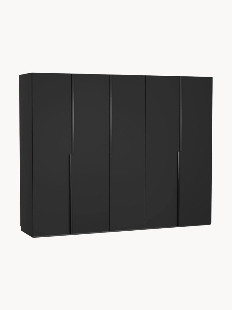 Roupeiro modular com portas articuladas Leon, L 250 cm, vários tamanhos
