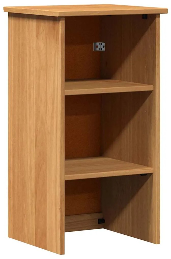 Conjunto de Móveis para Banheiro 2 pcs Marrom e marrom mel