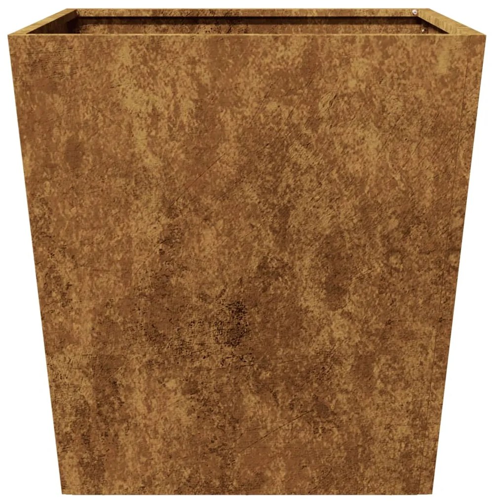 Plantador de Jardim 50x50x50 cm aço resistente às intempéries