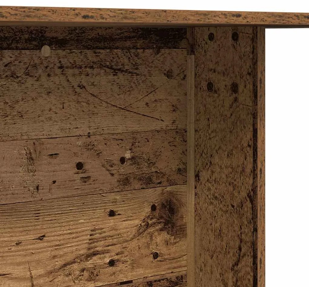 Mesa de Jantar vidaXL Madeira Antiga 110x60x75 cm Madeira Engenharia