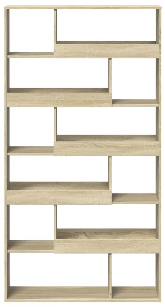 Estante 100x33x187,5 cm derivados de madeira carvalho sonoma