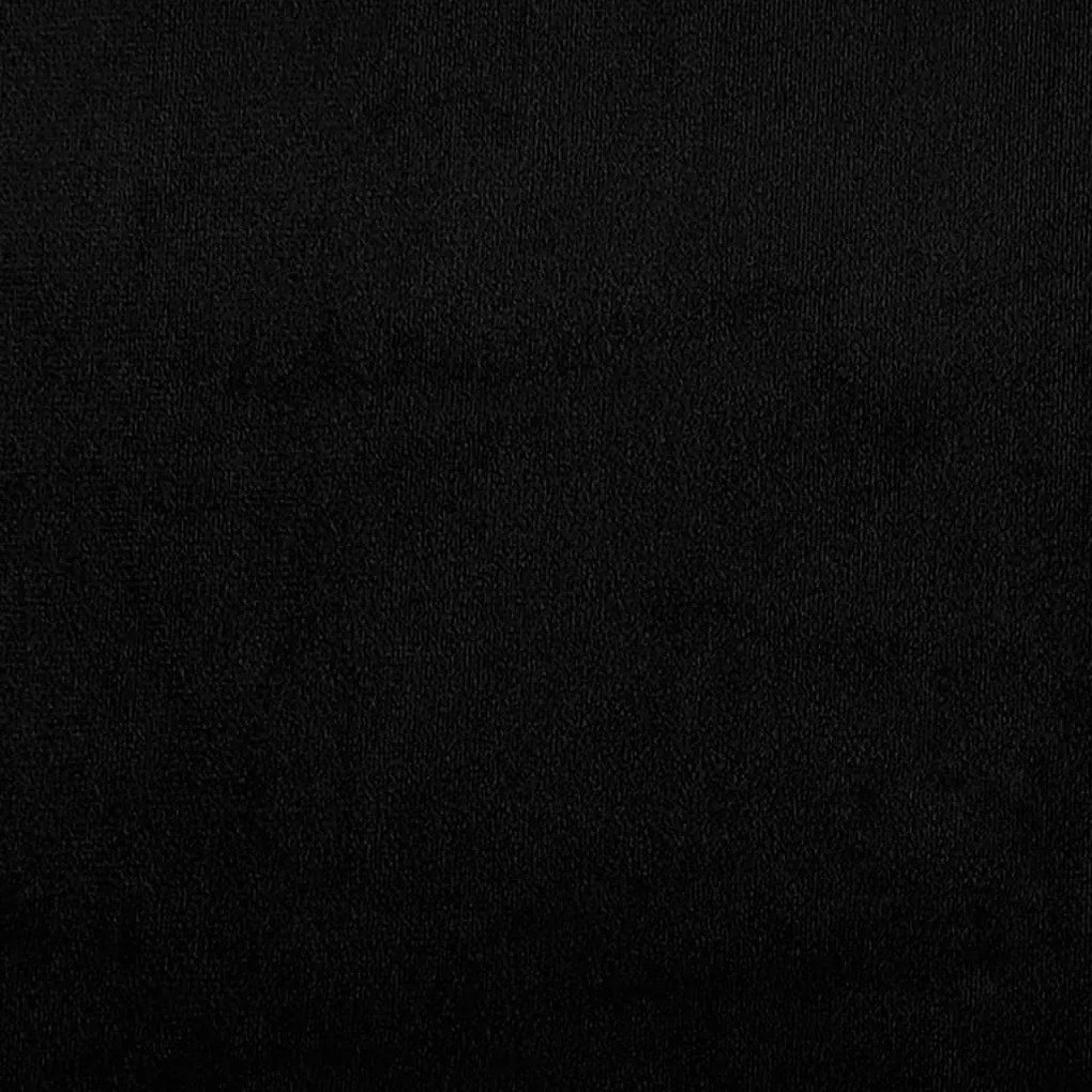 Sofá 2 lugares c/ almofadas 120 cm microfibra preto