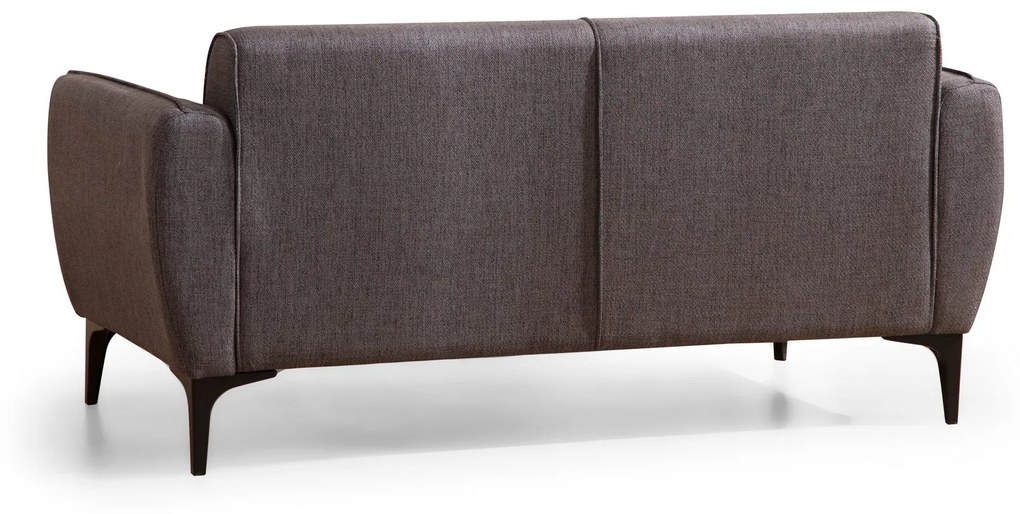 Sofá "Belissimo" de 2 Lugares – Cinzento Escuro – 180x95x67 cm – Desig