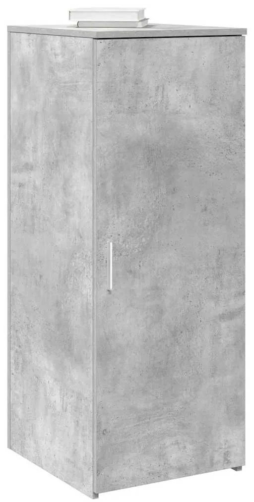 vidaXL Armário de arrumação 40x45x103,5cm deriv. madeira cinza cimento