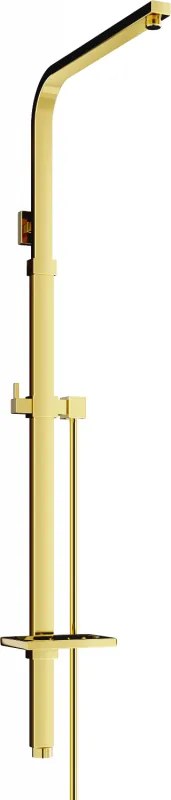 Mexen Q coluna de duche, dourada - 79395-50