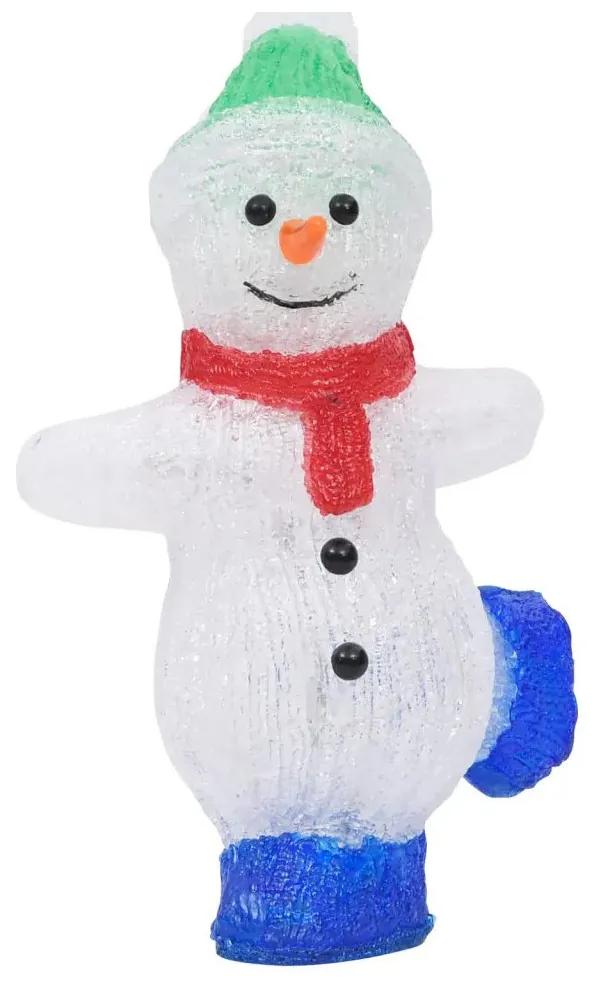 Decorações festivas VidaXL  figura de boneco de neve